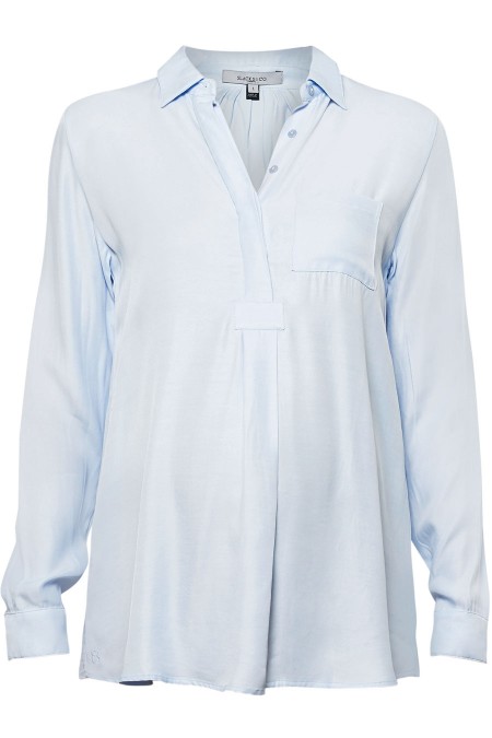 MUNICH Viscose Twill Shirt Blouse Combination 5995